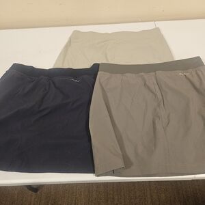 Peformance Eddie Bauer Women's Skort Trio - Navy, Taupe, Beige